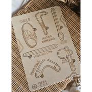 Marara Designs First Nation Tool Puzzle