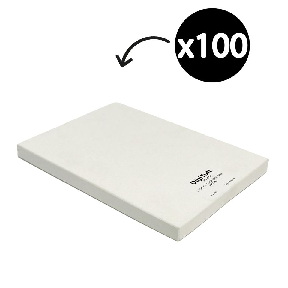 DigiTuff Synthetic Media A4 160gsm 120ums Matt White Pack 100 Image