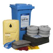 Stratex Wheeled Bin Standard General Purpose Spill Kit 120L