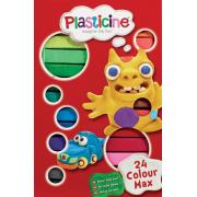 Plasticine Modelling Clay 24 Colour Max Pack Of 24