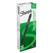 Sharpie Fineline Pen 0.8mm Black Pack 12
