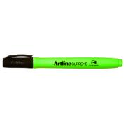 Artline Supreme Highlighter Green Box 12