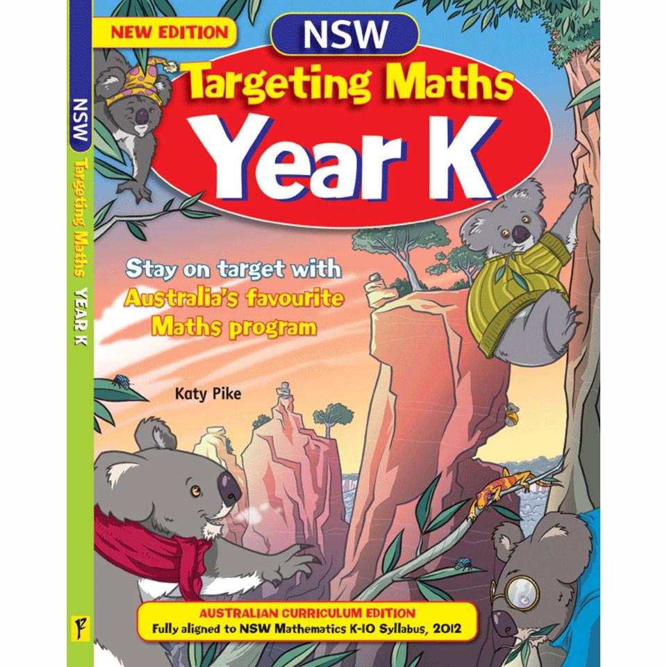 Targeting Maths NSW Australian Curriculum Edition Student Book Year K