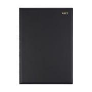 Collins Debden 2027 Belmont Desk Diary A4 Week to View Black