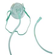 Uneedit Adult Oxygen Mask With Tubing Oxymskadtb