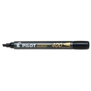 Pilot SCA-400 Permanent Marker Chisel - Black - Box 12