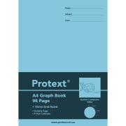 Protext A4 96 Pages Graph Book 10mm