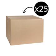 Marbig Professional Shipping Carton 480mm X 310mm X 345mm Brown Bundle 25