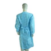 Clean Stream Isolation Gown 40gsm Pp+pe Level 3 Blue Bag 10