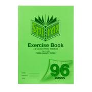 Spirax P109 Exercise Book A4 14mm Dotted Thirds Red Margin 70gsm 96 Pages