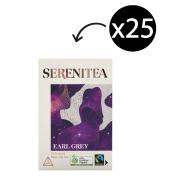 SereniTEA Organic & Fairtrade Earl Grey Pyramid Tea Bags Pack 25