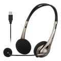 Thumbnail image of Verbatim Multimedia Headset With Boom Mic &amp; USB Grey
