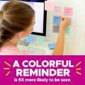 Thumbnail image of Post-it 100% Recycled Paper SS Notes 76 x 76 Wanderlust Pastels Pack 5