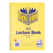 Spirax 906 Lecture Book A4 Side Opening 140 Pages