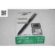 Uni-ball Rollerball Pen Extra Fine 0.5mm Green Box 12