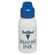 Artline 110503 Stamp Pad Ink 50Ml Blue Bottle