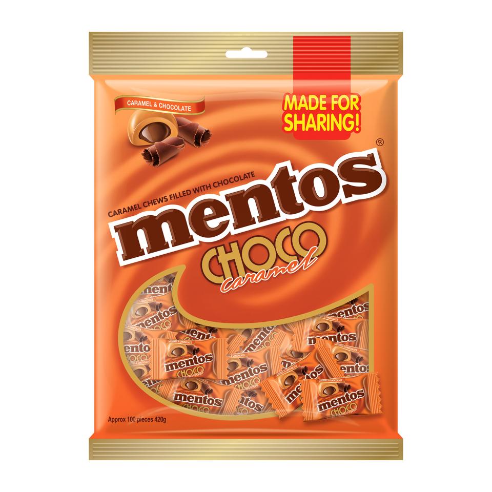 Mentos Mints Choco Caramel Individually Wrapped 420g