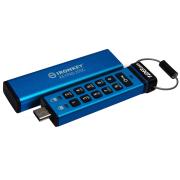 Kingston Ironkey Keypad 200 Encrypted USB-C Fips 140-3 Level 3 128gb
