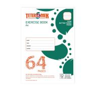 Teter Mek Exercise Book Dotted Thirds 14mm 64 Page A4 70gsm