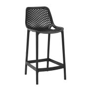 Rapidline Cast 650mm H Stool in Black