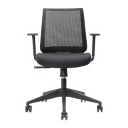 Dal Brindis MB Chair with Nylon Base Black Fabric