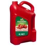 Fountain Tomato Sauce 4 Litre Bottle