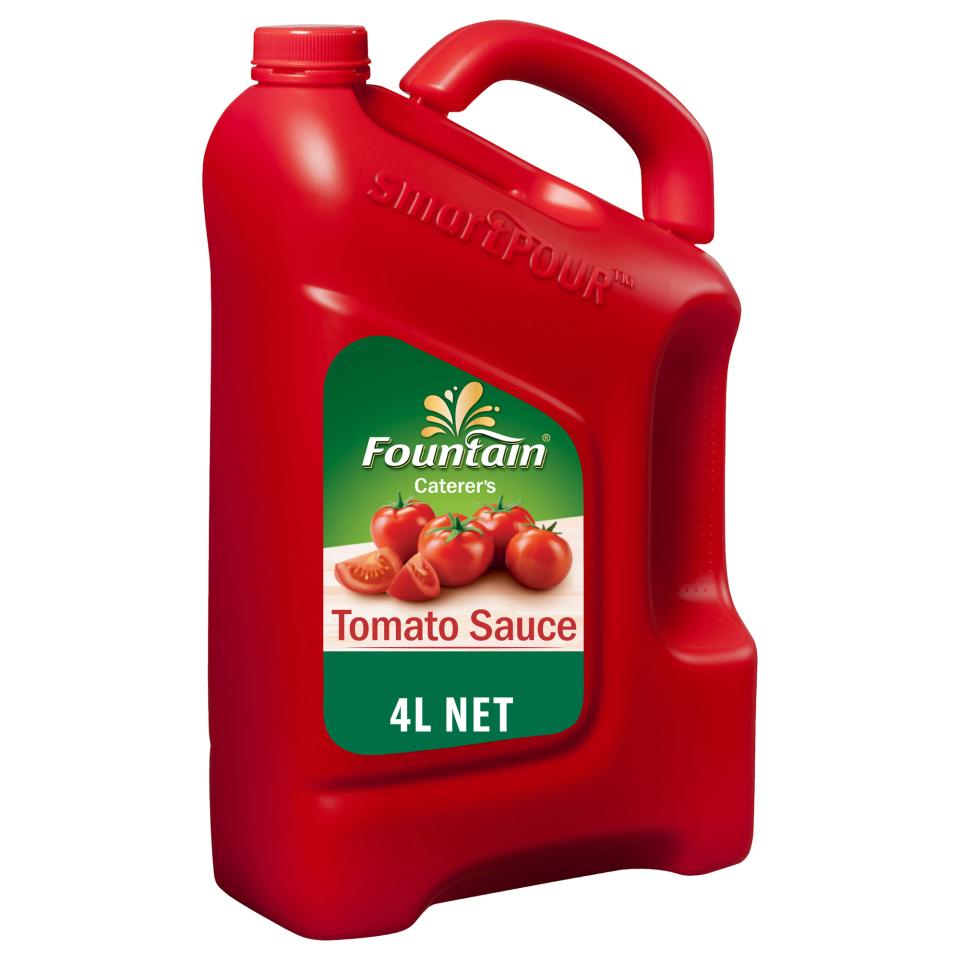 Fountain Tomato Sauce 4 Litre Bottle Image
