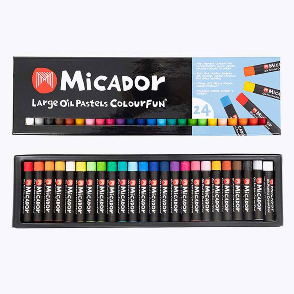 Micador Oil Pastels Large Pack 24