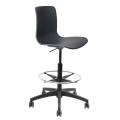 Thumbnail image of Dal Acti Swivel Drafting Stool Tall Gas Lift Footring  Black Nylon Base Castors