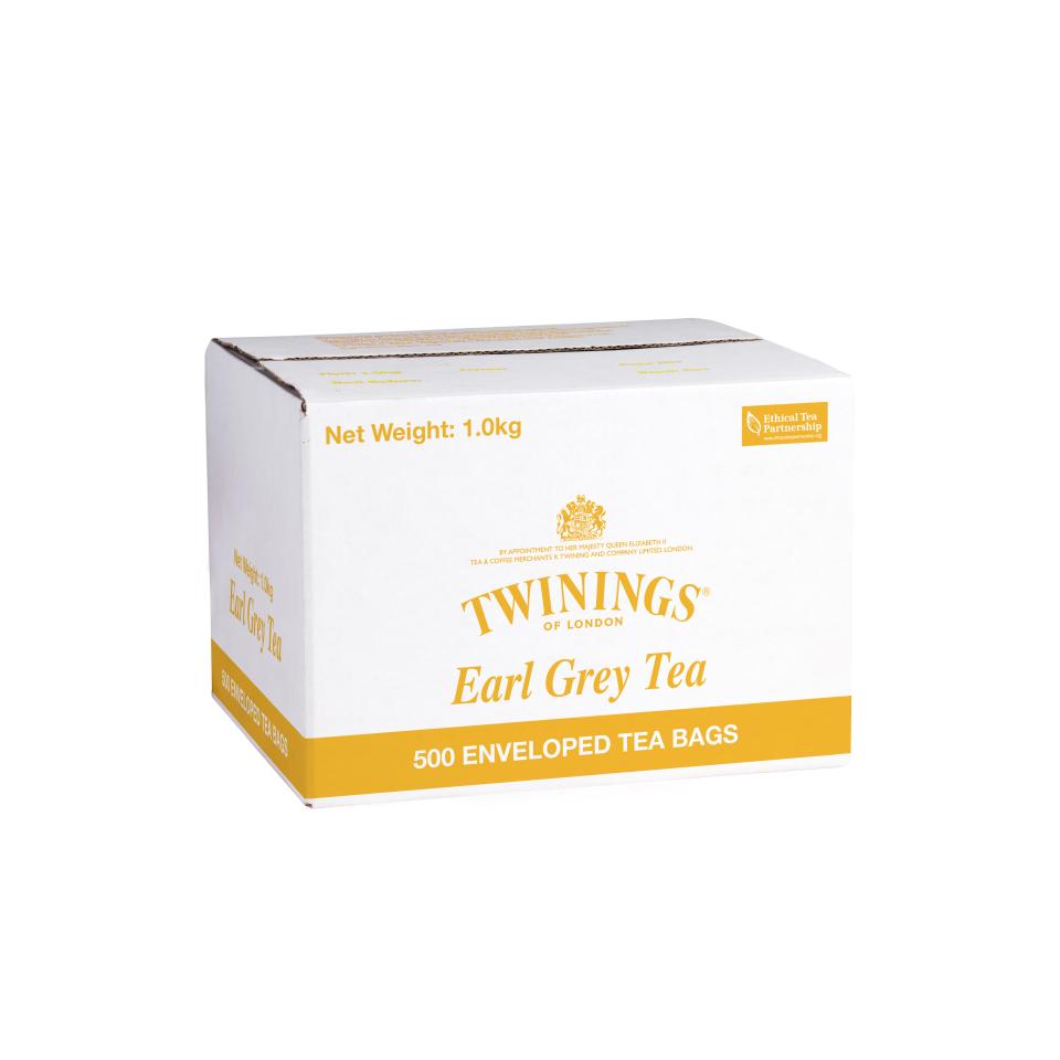 Twinings Earl Grey Enveloped Tea Bags Carton 500 Winc