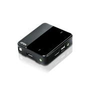 Aten 2 Port USB 2.0 DP 4k KVM Switch CS782DP-AT