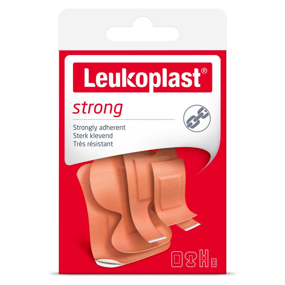 Leukoplast Strong Fabric Strips Assorted 20s