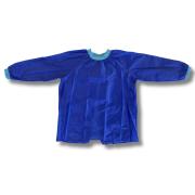 Writer Art Smock Blue With Sleeves And Front Pocket Medium