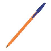Bic Cristal Blue Ballpoint Pen Vented Cap 0.7mm Fine Tip