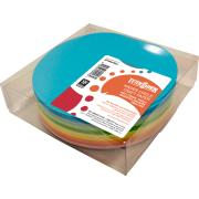 Teter Mek Kinder Craft Paper Circles 180mm Matt Assorted Colours Pack 500