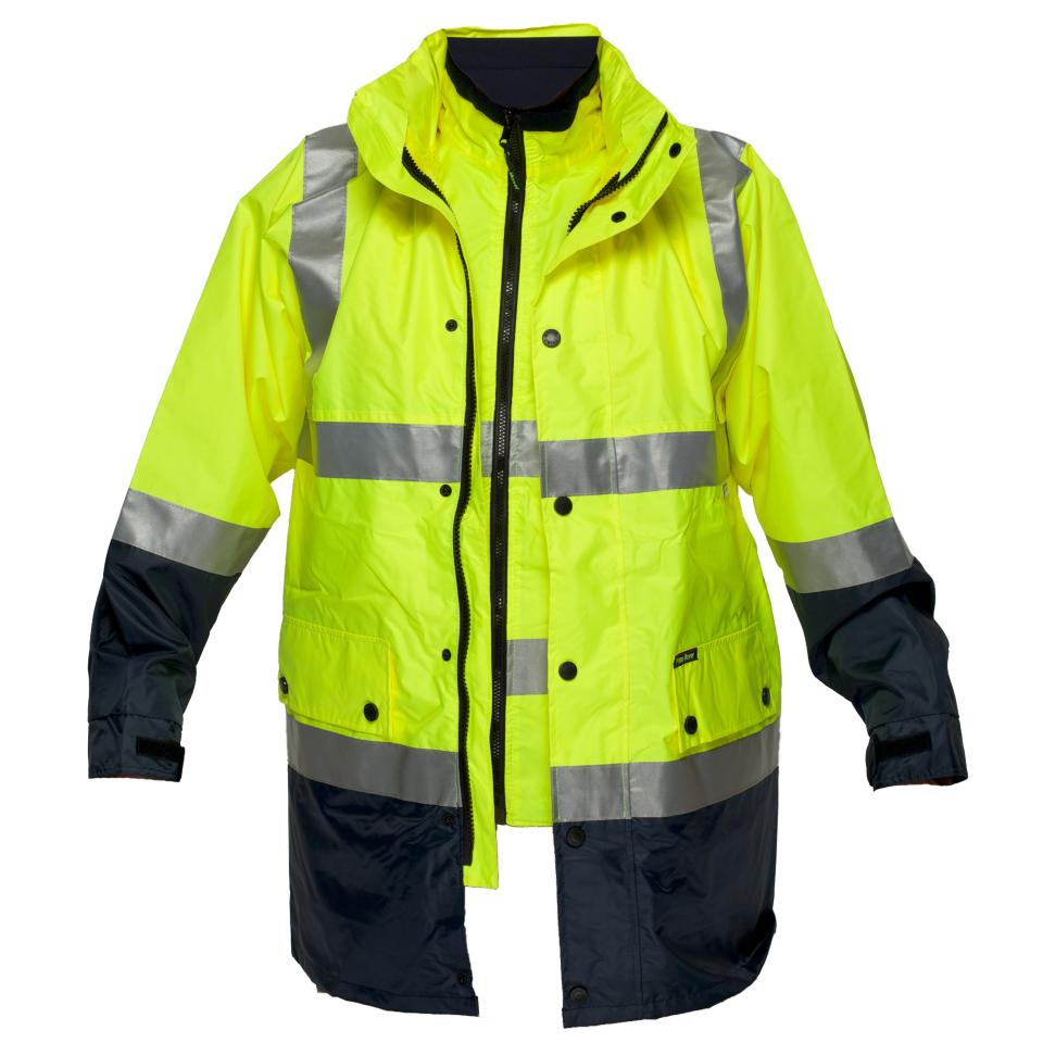 Prime Mover Hv888-1 Wet Weather 4 In 1 Jacket