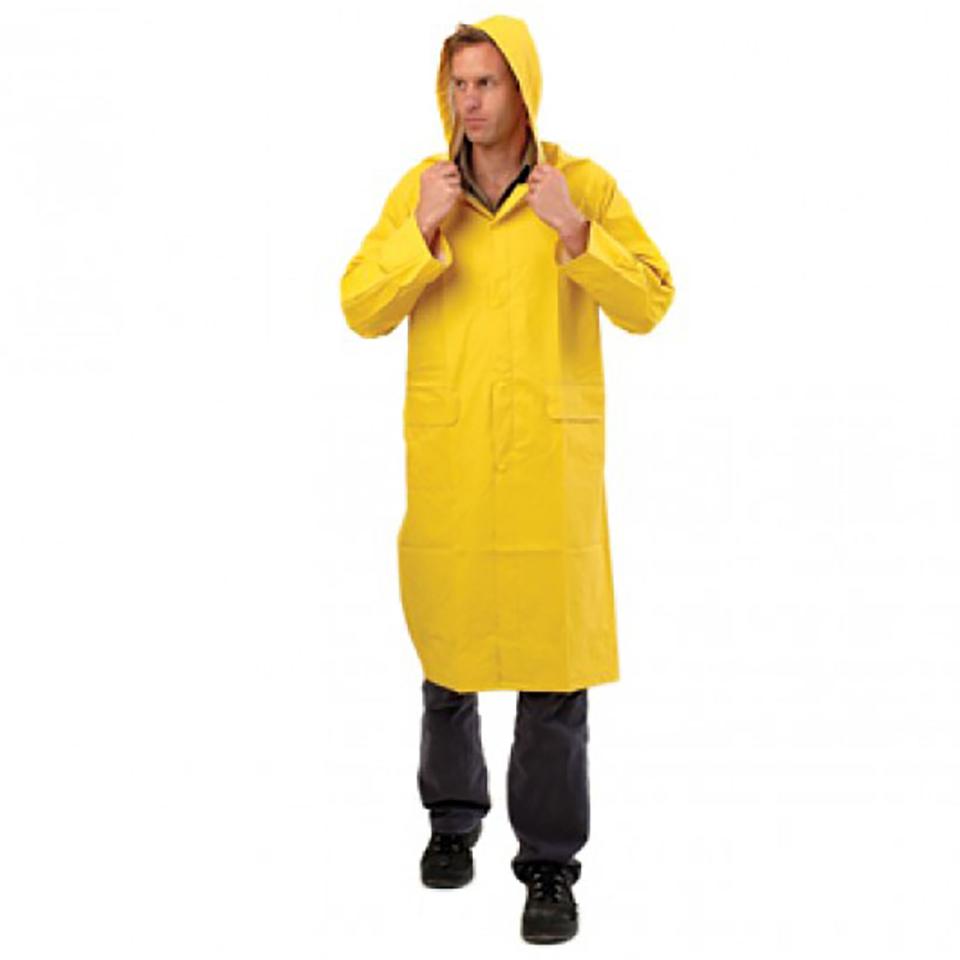 Yellow PVC Raincoat Small