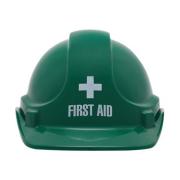 Scott Safety Ta560 Safety Helmet First Aid Green