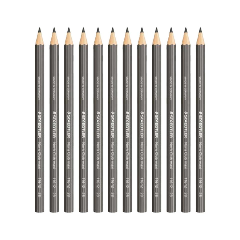 Staedtler Noris Maxi Learner Graphite Pencil 2B Box 12
