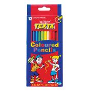 Texta Coloured Pencils Pack 12
