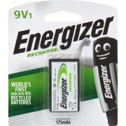 Energizer Recharge 9V NiMH Battery