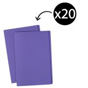 Avery Manilla Folder Foolscap 355 x 241 mm Purple 20 Files