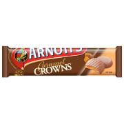 Arnotts Chocolate Caramel Crowns Biscuits 200g