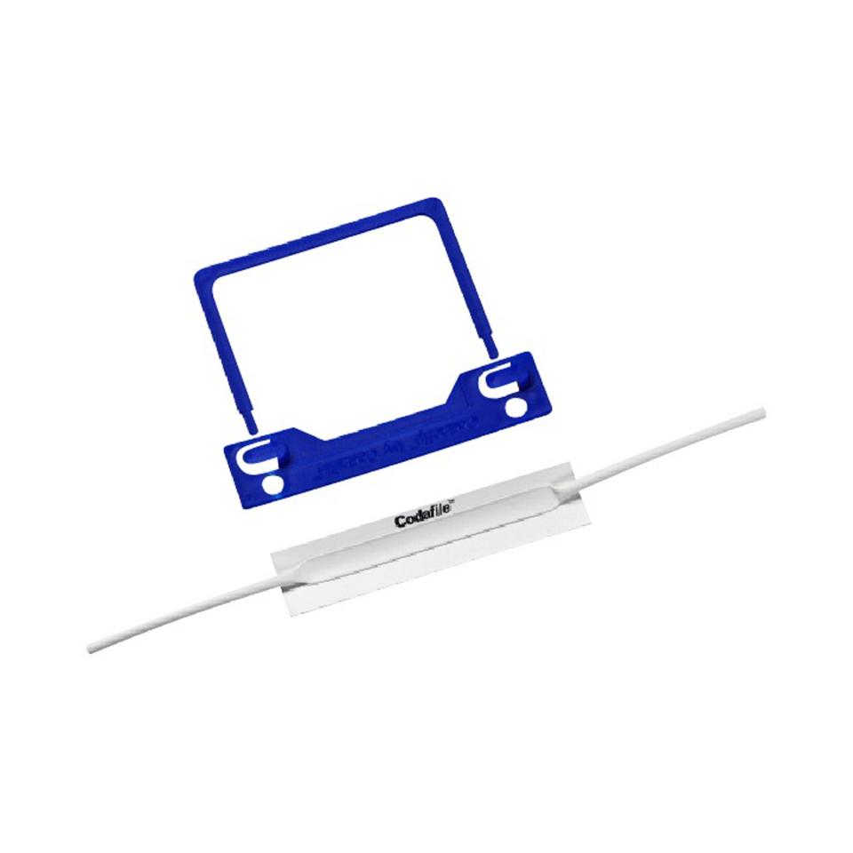 Codafile 238021 Fastener 3 Piece Codaclip Blue Pack 10