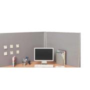 Sylex E-Screen Flat Screen Desk Mounted 500h Grey