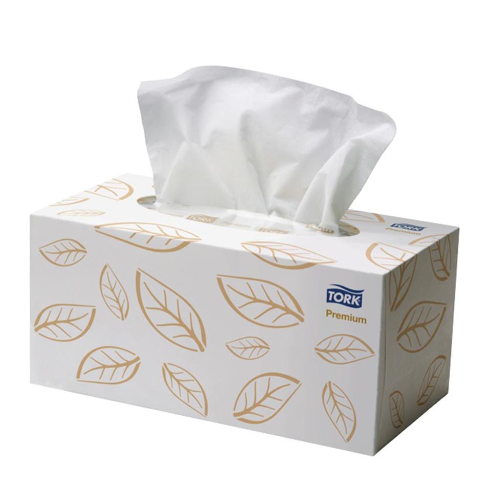 Tork Premium Facial Tissues 2 Ply 224 Sheets Each  Image