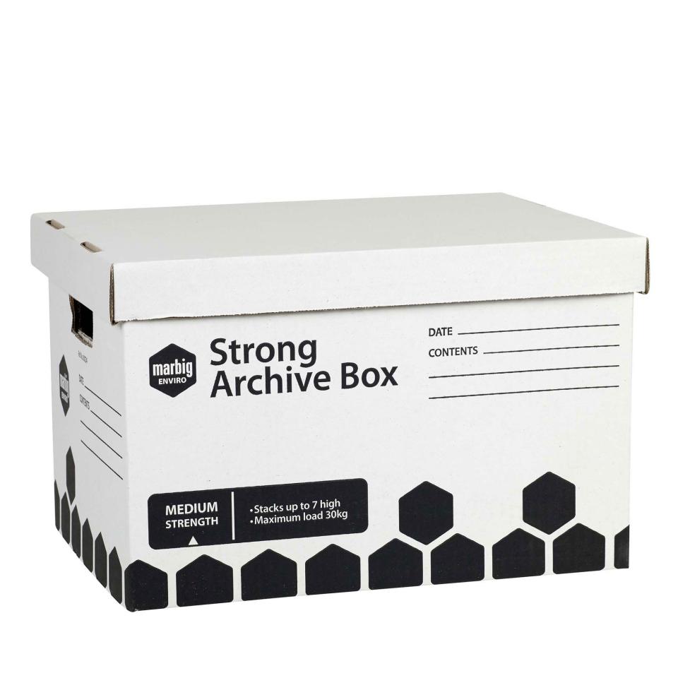 Marbig Enviro Strong Archive Box 420L x 320W x 260Hmm