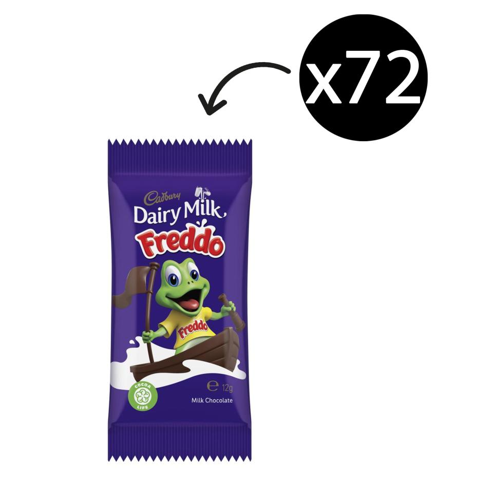 Cadbury Freddo Frog Chocolate 12g Box 72