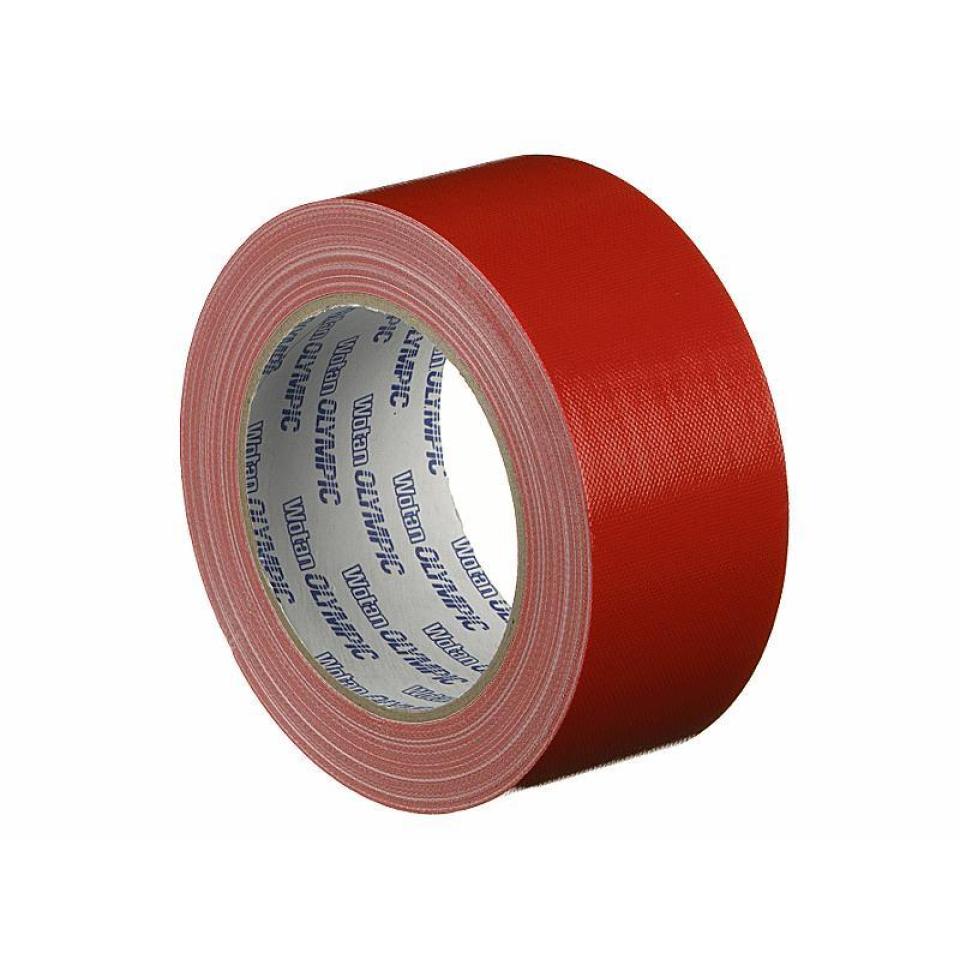 Wotan 42756 Tape Book Bind Cloth 50mmx25m Red