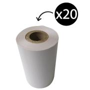 Thermal Paper Roll BPA Free 57x35mm 12mm Core FSC White Carton 20